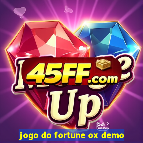 jogo do fortune ox demo